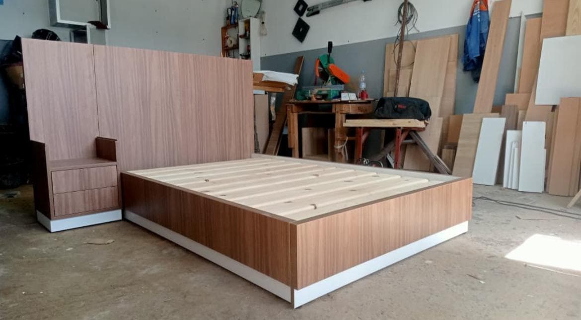 Structure de lit sur mesure