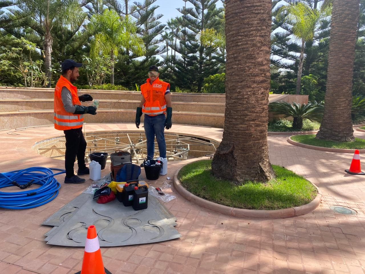 Maintenance système d'eau