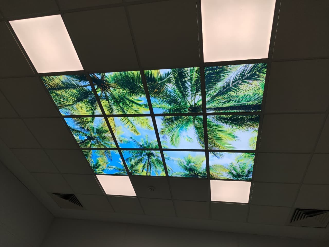 Plafond lumineux effet ciel 2